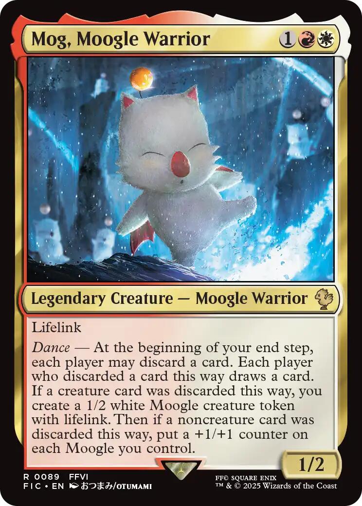 Mog, Moogle Warrior (Surge Foil) [FINAL FANTASY Commander] | Total Play