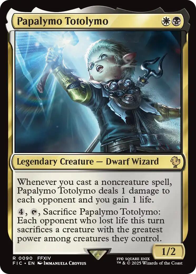 Papalymo Totolymo (Surge Foil) [FINAL FANTASY Commander] | Total Play