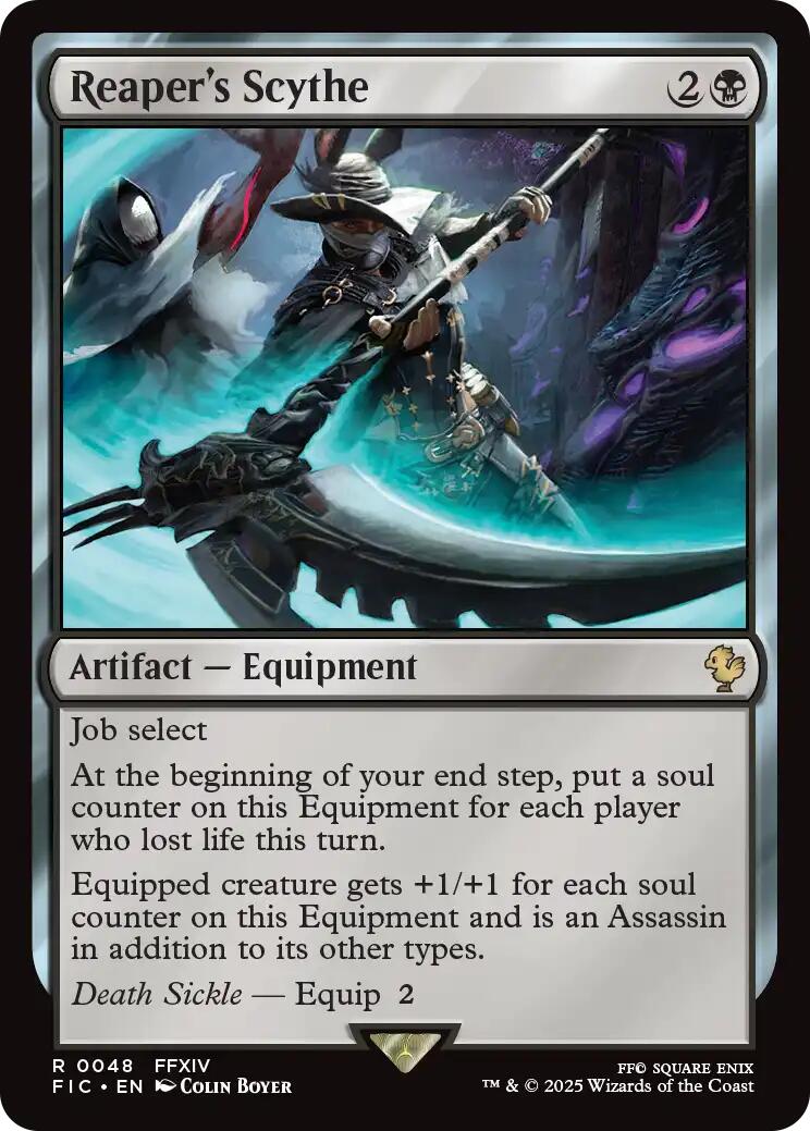 Reaper's Scythe (Surge Foil) [FINAL FANTASY Commander] | Total Play