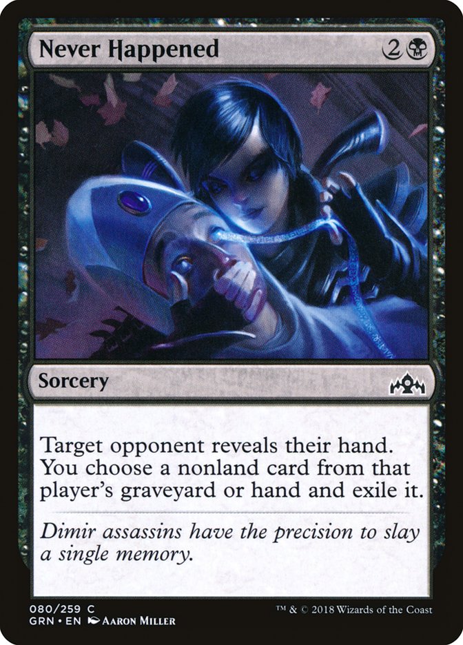 Never Happened [Guilds of Ravnica] | Total Play