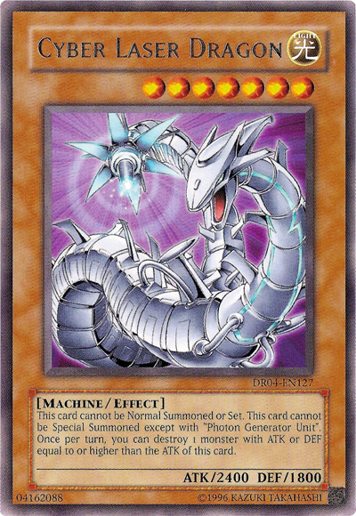 Cyber Laser Dragon [DR04-EN127] Rare | Total Play