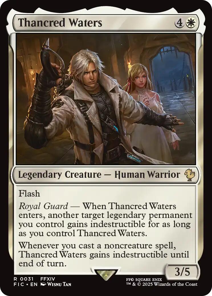Thancred Waters (Surge Foil) [FINAL FANTASY Commander] | Total Play