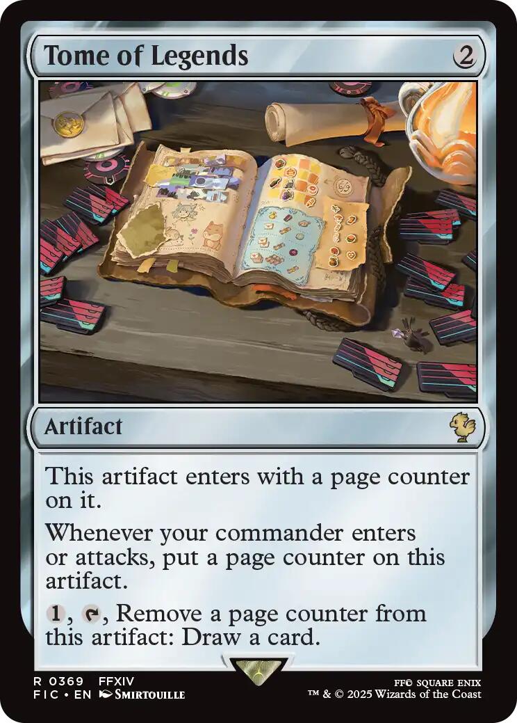 Tome of Legends (Surge Foil) [FINAL FANTASY Commander] | Total Play