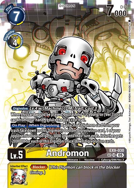 Andromon [EX9-030] (SP) [Versus Monsters] | Total Play