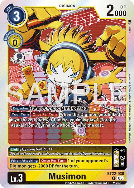 Musimon [BT22-030] [Cyber Eden] | Total Play