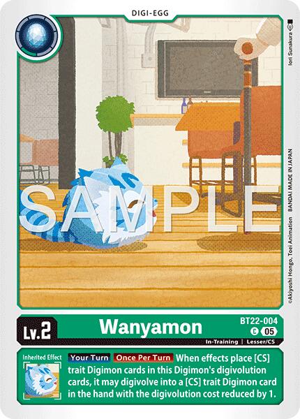 Wanyamon [BT22-004] [Cyber Eden] | Total Play