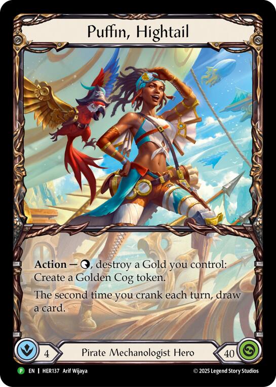 Puffin, Hightail [HER137] (Promo)  Rainbow Foil | Total Play