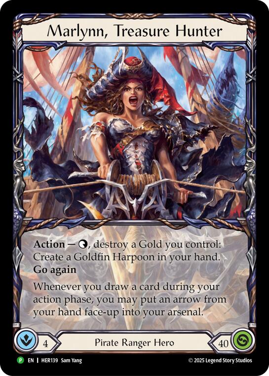 Marlynn, Treasure Hunter [HER139] (Promo)  Rainbow Foil | Total Play
