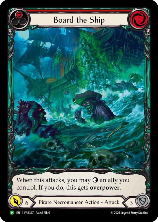 Board the Ship [FAB347] (Promo)  Rainbow Foil | Total Play