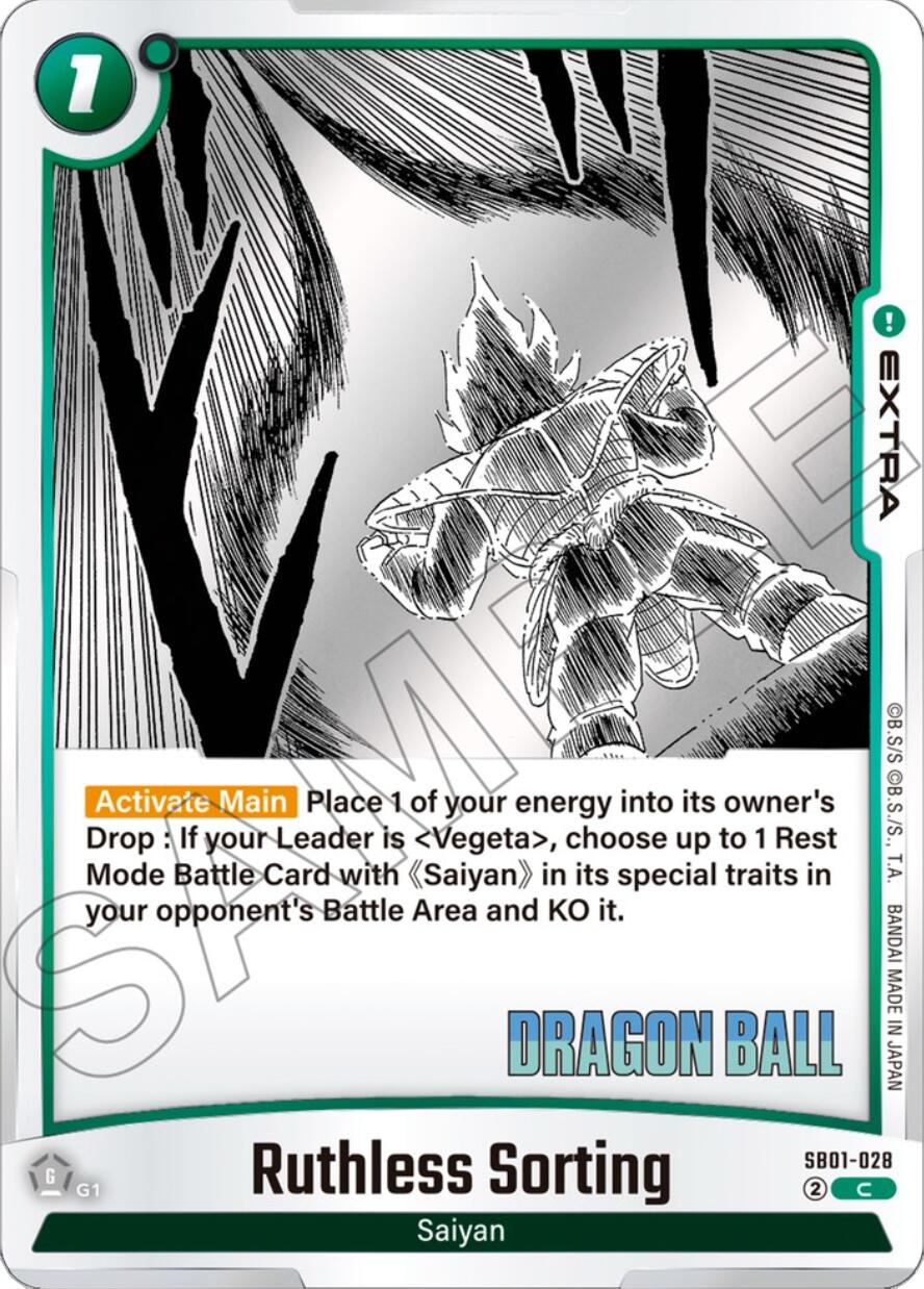 Ruthless Sorting [Manga Booster 01] | Total Play
