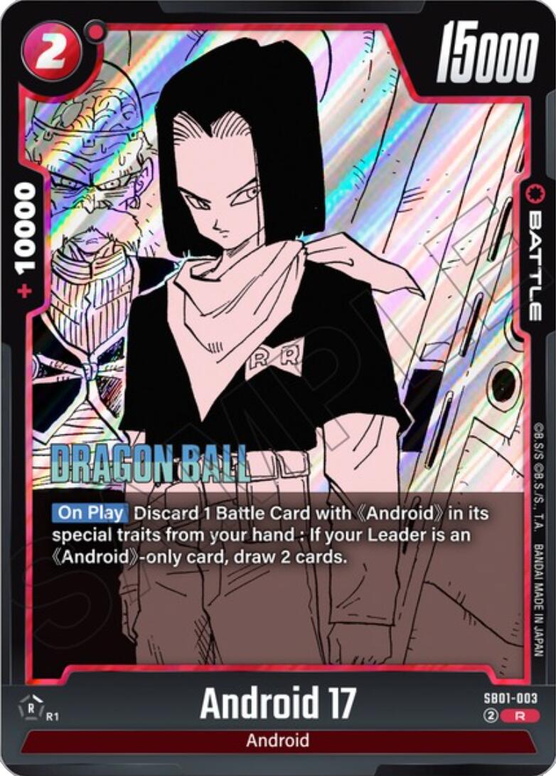 Android 17 [Manga Booster 01] | Total Play