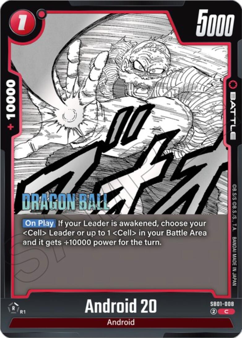 Android 20 [Manga Booster 01] | Total Play