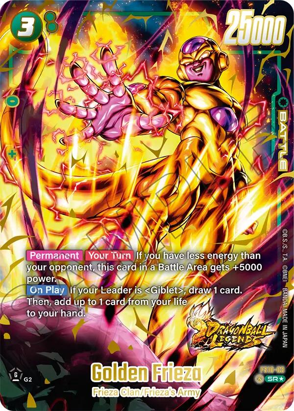 Golden Frieza (Bonus Pack Alternate Art) [Starter Deck: Giblet] | Total Play