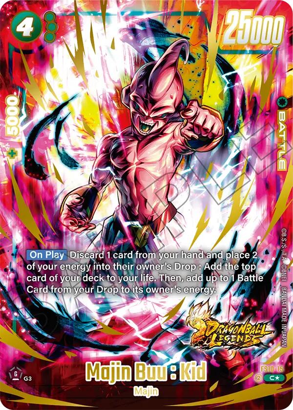Majin Buu : Kid (Bonus Pack Alternate Art) [Starter Deck: Giblet] | Total Play