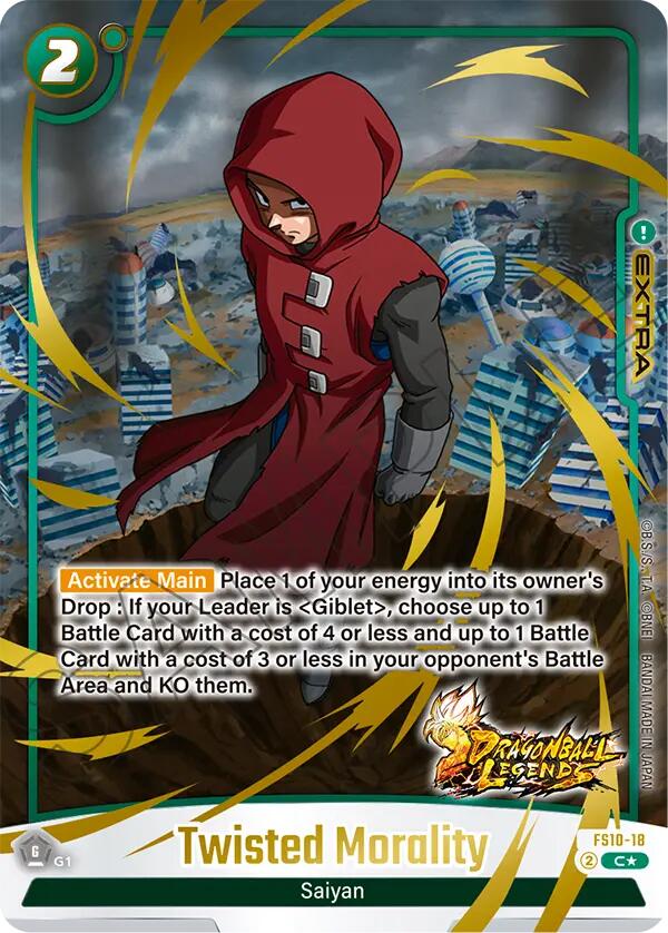 Twisted Morality (Bonus Pack Alternate Art) [Starter Deck: Giblet] | Total Play