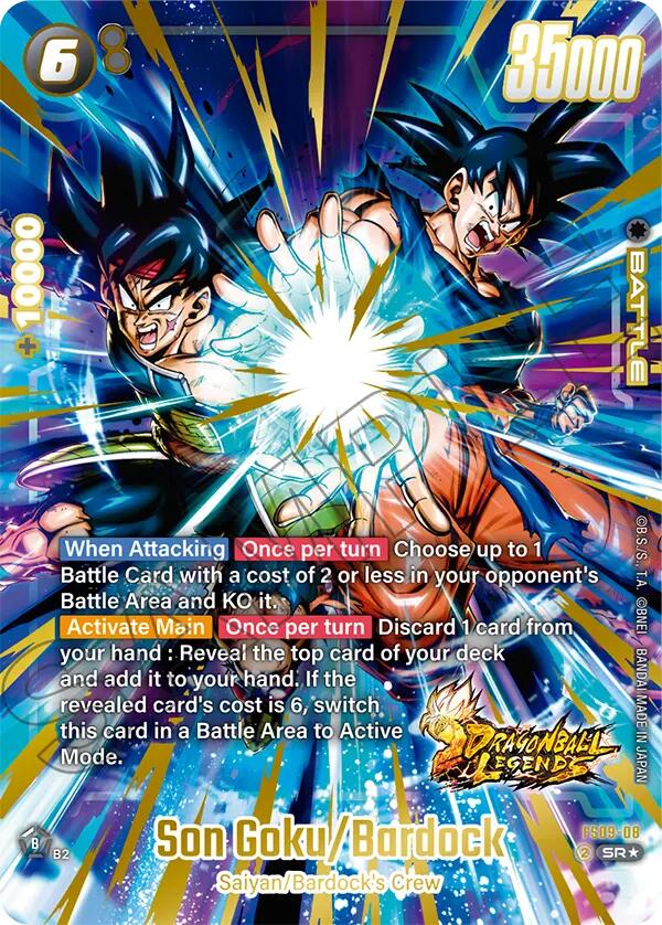 Son Goku/Bardock (Bonus Pack Alternate Art) [Starter Deck: Shallot] | Total Play