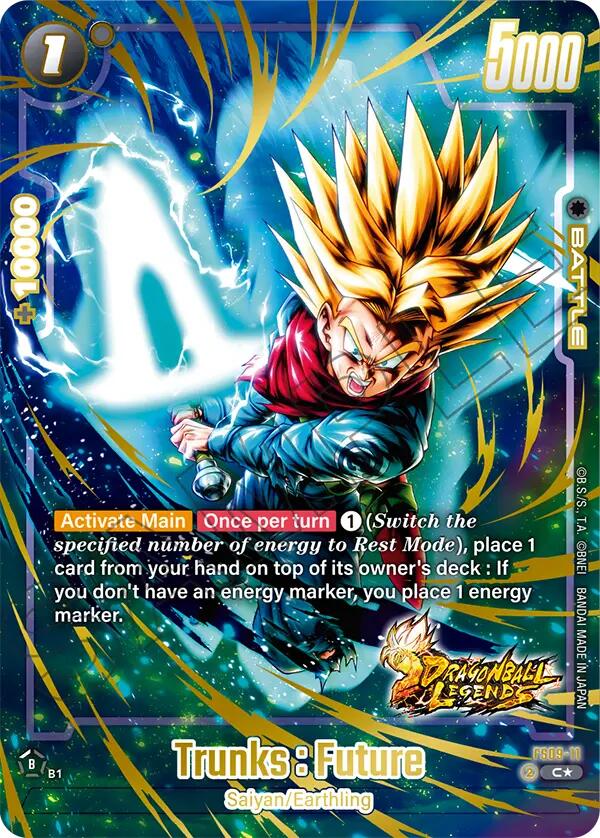 Trunks : Future (Bonus Pack Alternate Art) [Starter Deck: Shallot] | Total Play
