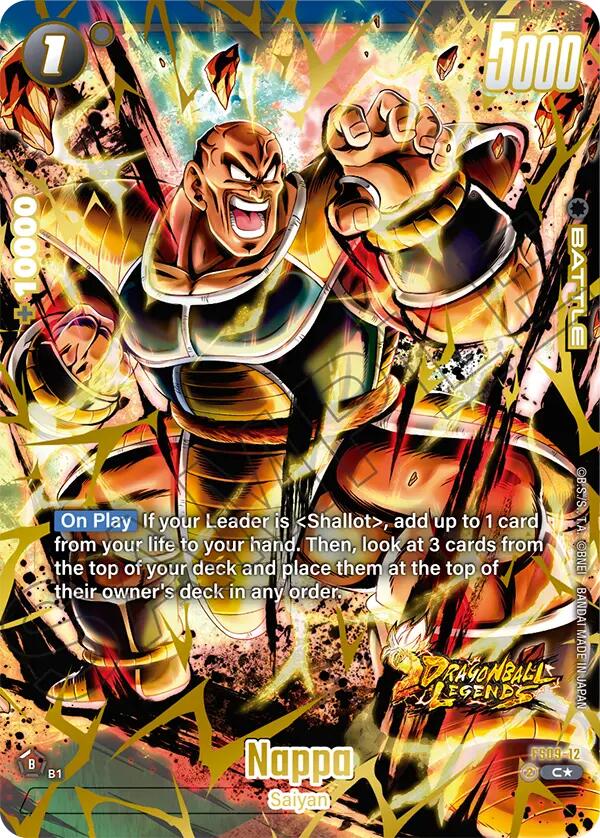 Nappa (Bonus Pack Alternate Art) [Starter Deck: Shallot] | Total Play