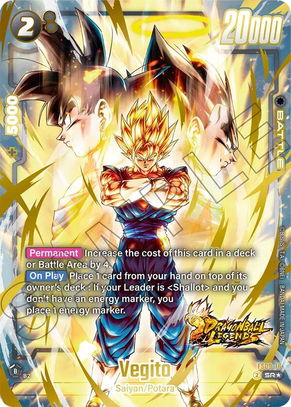Vegito (Bonus Pack Alternate Art) [Starter Deck: Shallot] | Total Play