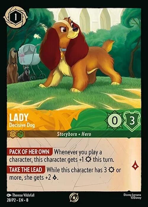 Lady - Decisive Dog (28/P2) [Promo Cards] | Total Play