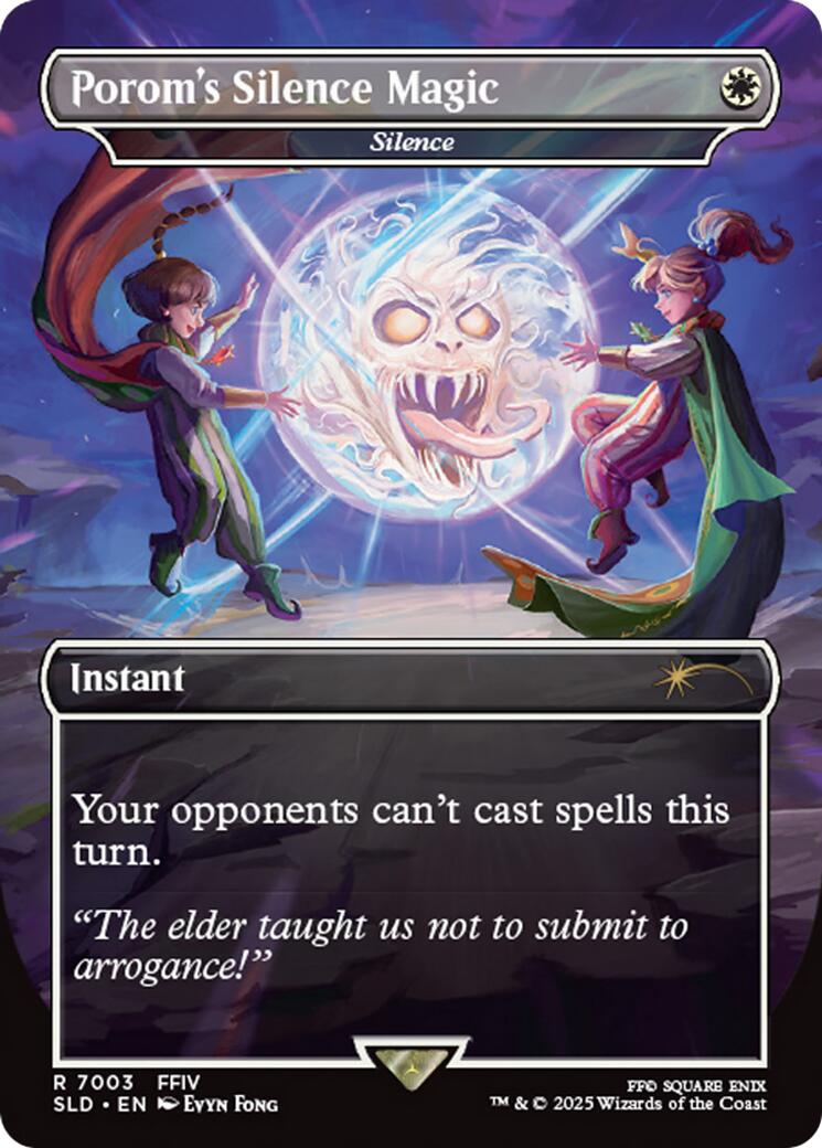 Porom's Silence Magic - Silence [Secret Lair Drop Series] | Total Play