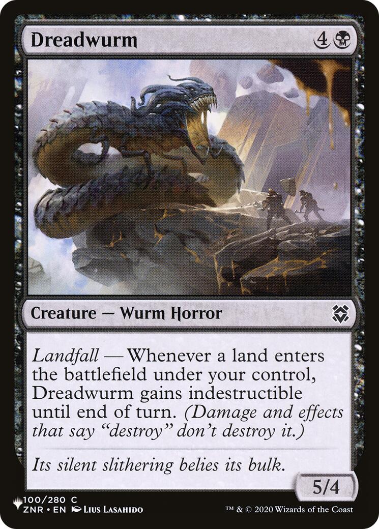 Dreadwurm [The List] | Total Play