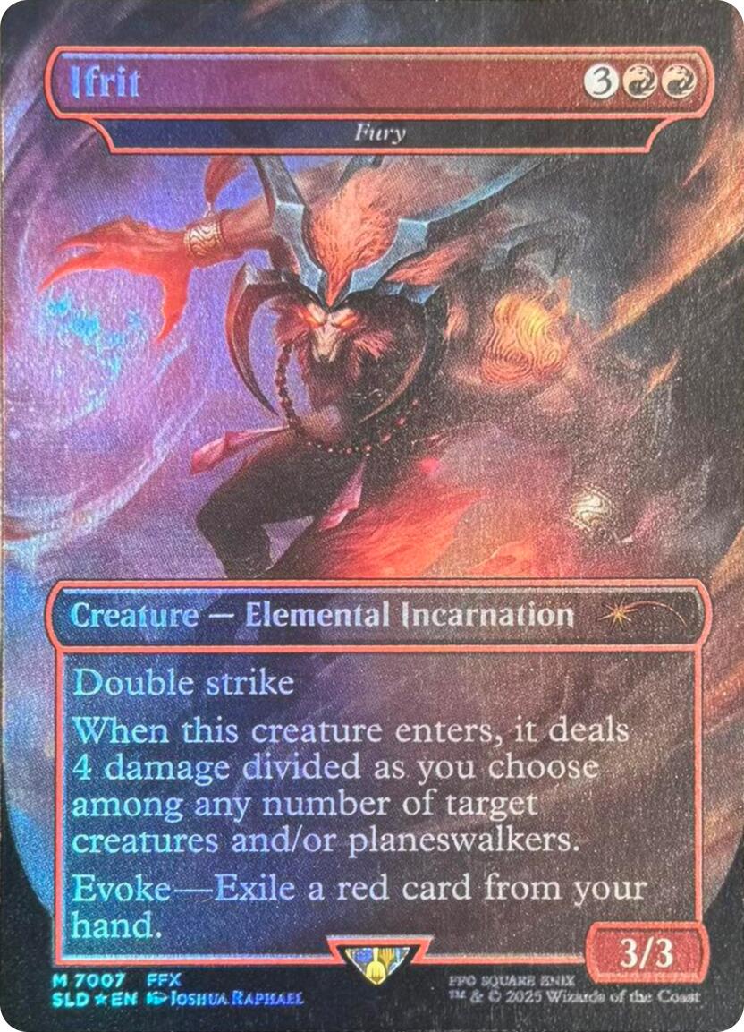 Ifrit - Fury (Rainbow Foil) [Secret Lair Drop Series] | Total Play