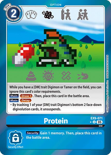 Protein [EX9-071] (Limited Foil) [Versus Monsters] | Total Play