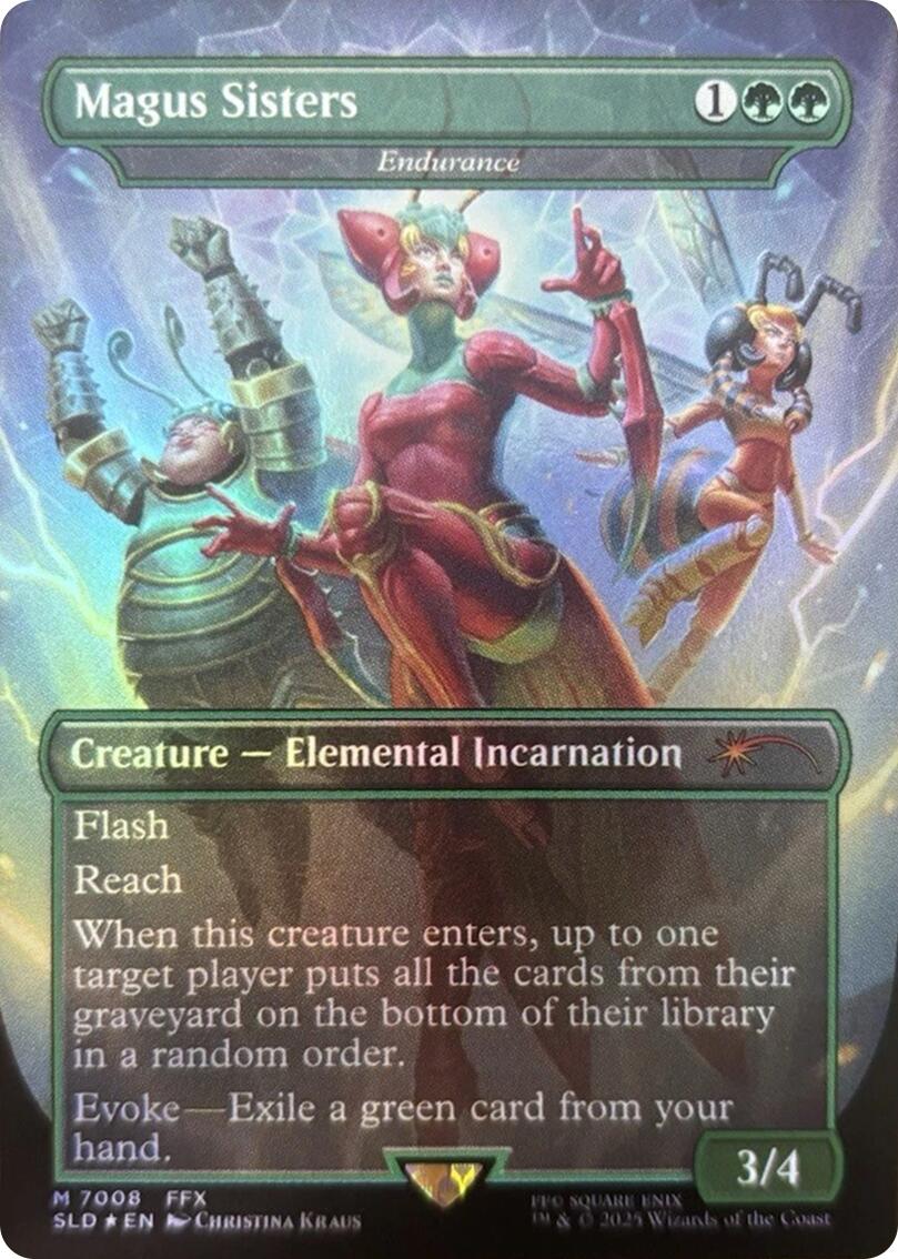 Magus Sisters - Endurance (Rainbow Foil) [Secret Lair Drop Series] | Total Play