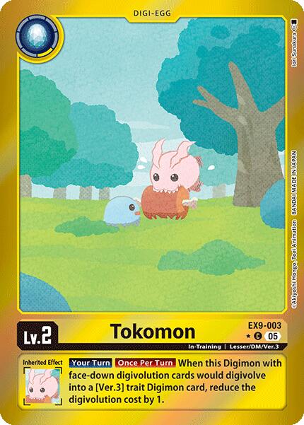 Tokomon [EX9-003] (Limited Foil) [Versus Monsters] | Total Play