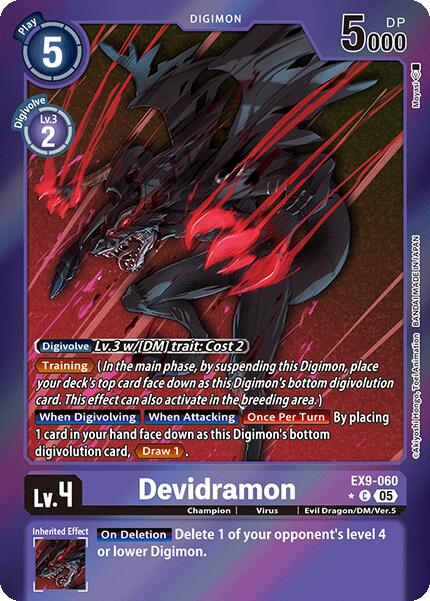 Devidramon [EX9-060] (Limited Foil) [Versus Monsters] | Total Play