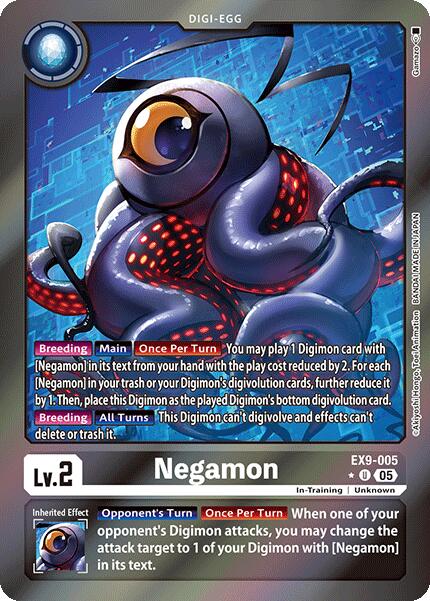 Negamon [EX9-005] (Limited Foil) [Versus Monsters] | Total Play