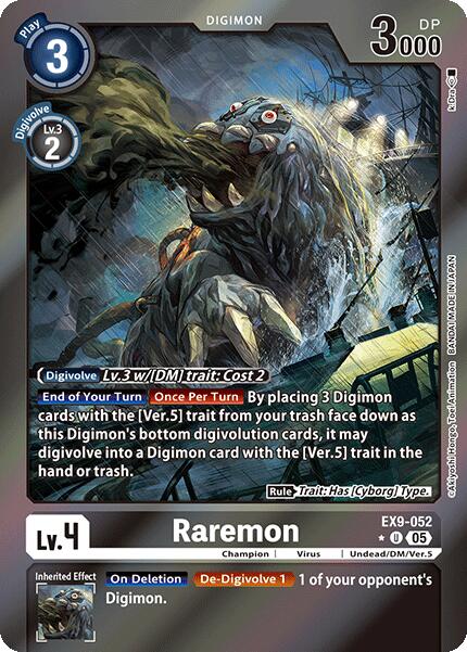 Raremon [EX9-052] (Limited Foil) [Versus Monsters] | Total Play