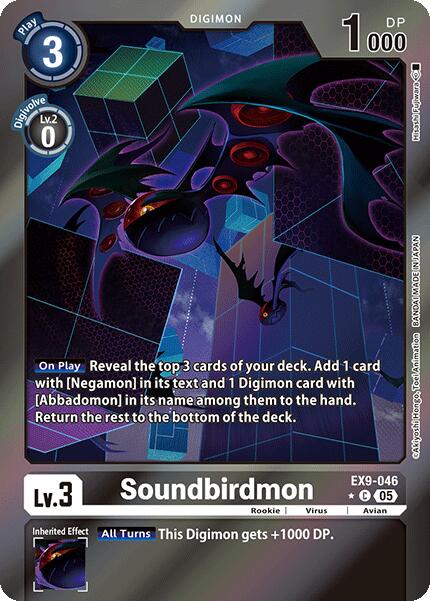 Soundbirdmon [EX9-046] (Limited Foil) [Versus Monsters] | Total Play