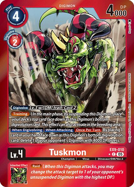 Tuskmon [EX9-010] (Limited Foil) [Versus Monsters] | Total Play