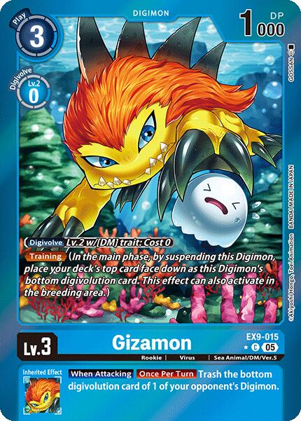 Gizamon [EX9-015] (Limited Foil) [Versus Monsters] | Total Play