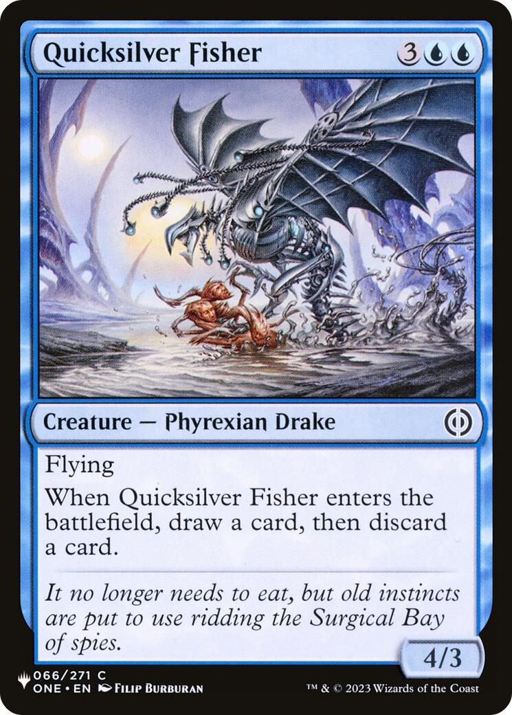 Quicksilver Fisher [The List] | Total Play