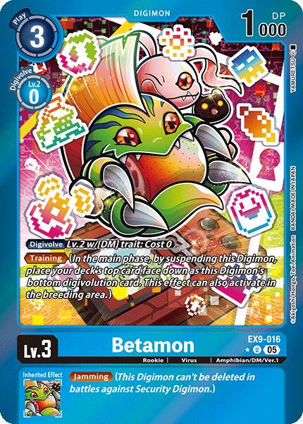 Betamon [EX9-016] (Limited Foil) [Versus Monsters] | Total Play