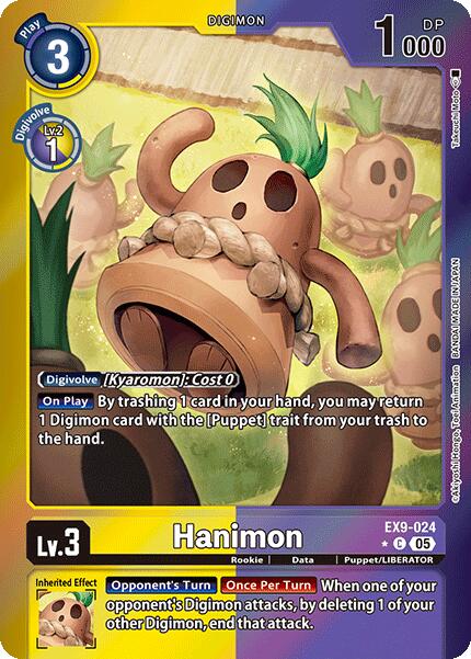 Hanimon [EX9-024] (Limited Foil) [Versus Monsters] | Total Play