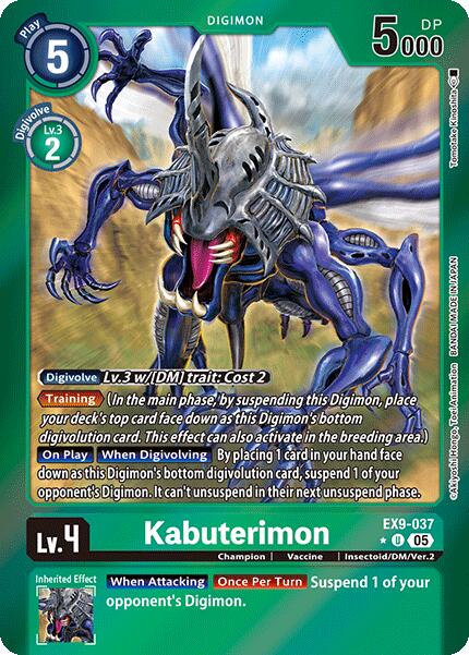Kabuterimon [EX9-037] (Limited Foil) [Versus Monsters] | Total Play