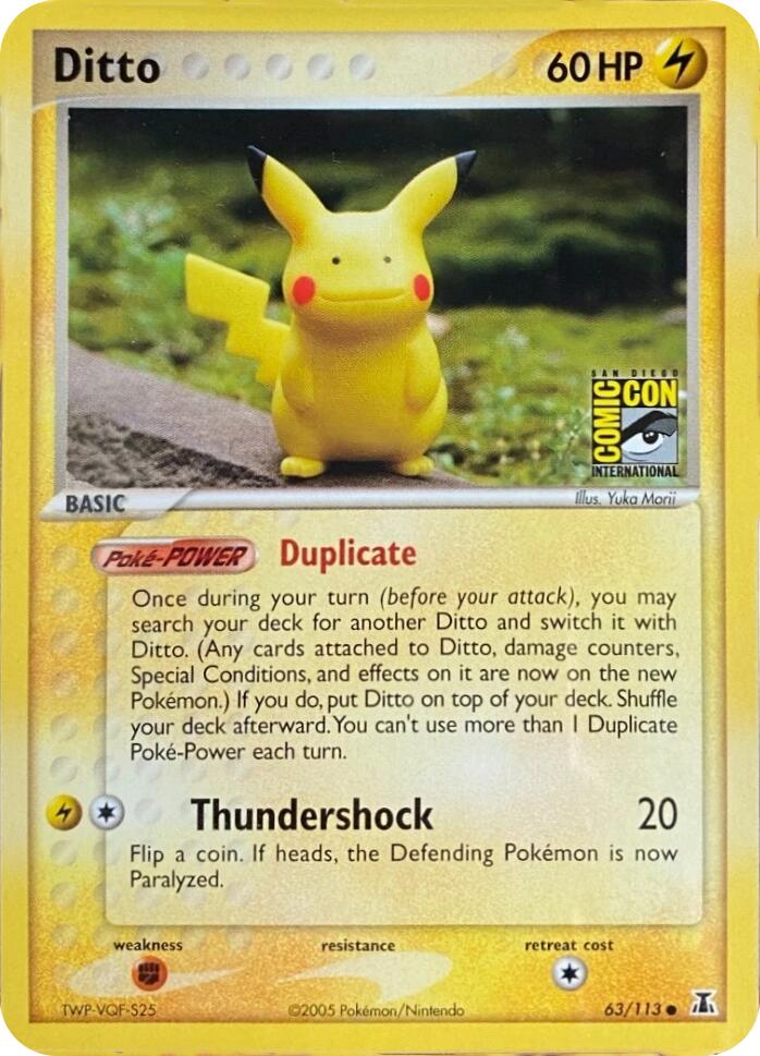 Ditto (39/113) (San Diego Comic-Con Stamp) [Miscellaneous Cards] | Total Play