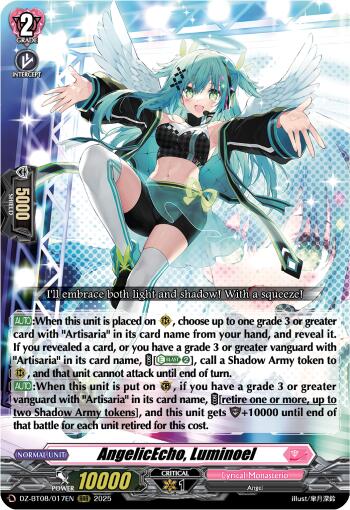 AngelicEcho, Luminoel (DZ-BT08/017EN) [DZ-BT08: Knights 0f Rebirth] | Total Play