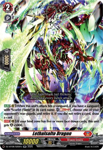 Lethalsalto Dragon (DZ-BT08/020EN) [DZ-BT08: Knights 0f Rebirth] | Total Play