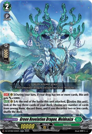 Jade Dragon, Meldeaiza (DZ-BT08/035EN) [DZ-BT08: Knights 0f Rebirth] | Total Play