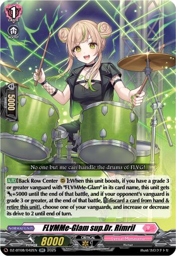 FLMMe-Glam sup.Dr. Rimril (DZ-BT08/042EN) [DZ-BT08: Knights 0f Rebirth] | Total Play