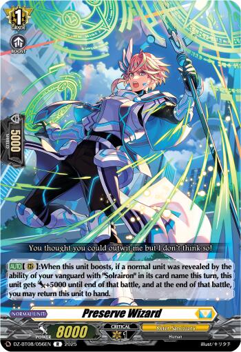 Preserve Wizard (DZ-BT08/056EN) [Knights 0f Rebirth] | Total Play