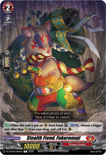 Stealth Fiend, Fukuromuji (DZ-BT08/069EN) [DZ-BT08: Knights 0f Rebirth] | Total Play