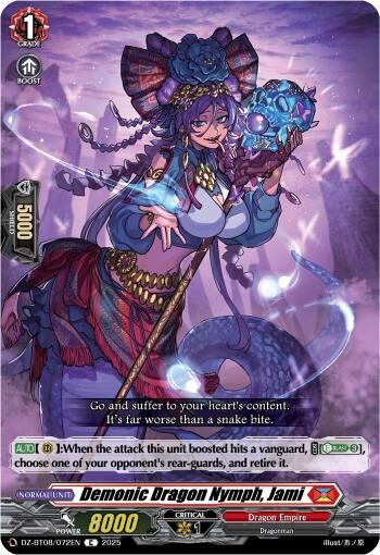Demonic Dragon Nymph, Jami (DZ-BT08/072EN) [DZ-BT08: Knights 0f Rebirth] | Total Play