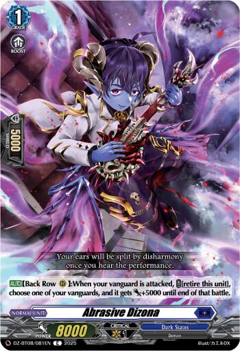 Abrasive Dissonance (DZ-BT08/081EN) [DZ-BT08: Knights 0f Rebirth] | Total Play
