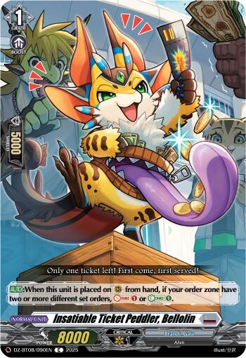 Vendor of Avarice, Bellino (DZ-BT08/090EN) [DZ-BT08: Knights 0f Rebirth] | Total Play